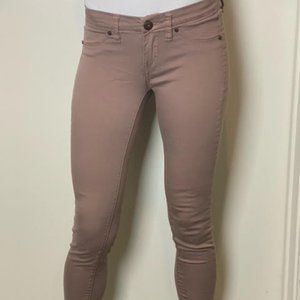 Blank NYC Spray On Beige/Tan Jeans Sz 24